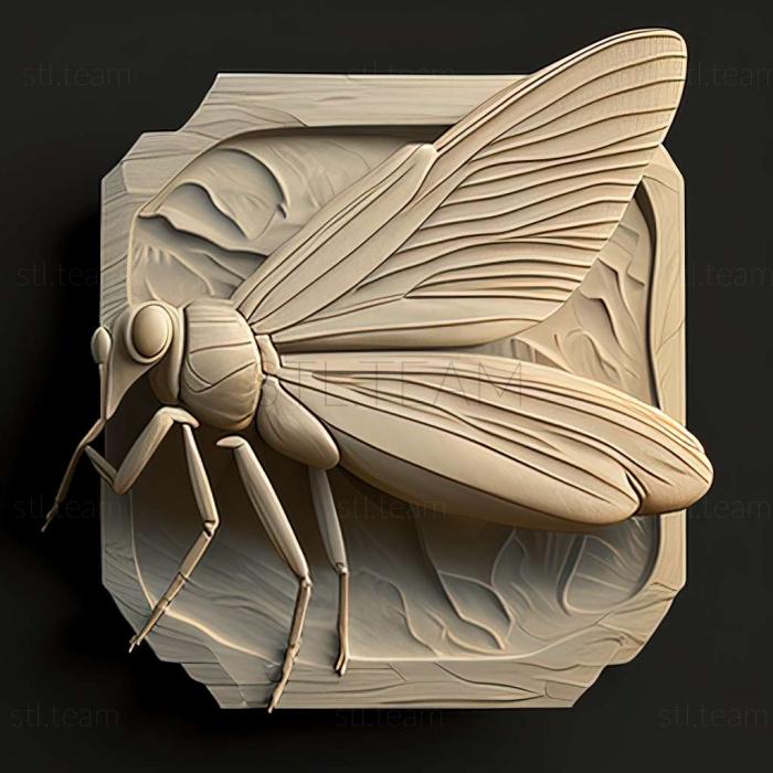 3D model Calopteryx maculata (STL)